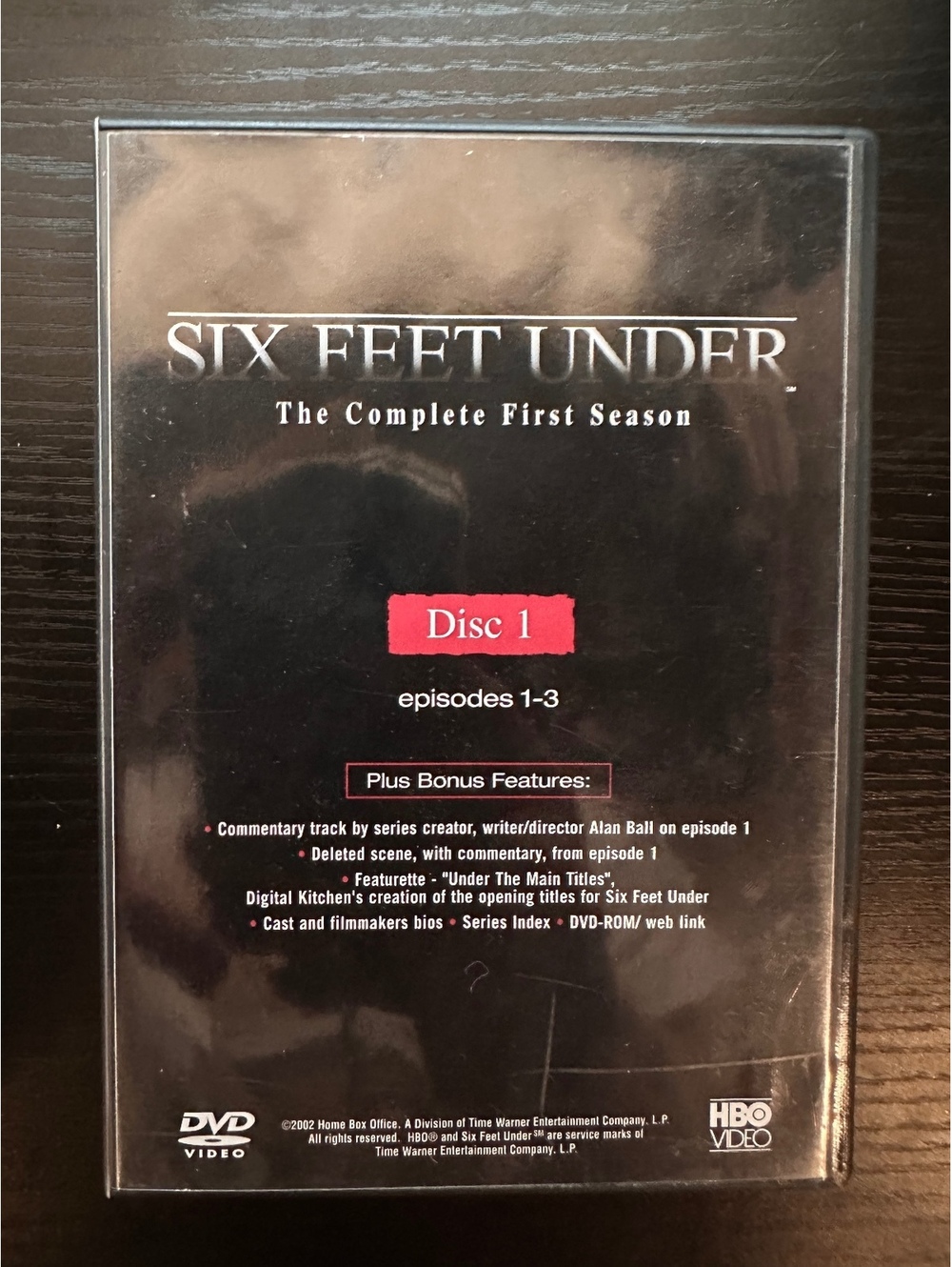 Six Feet Under The Complete First Season DVD